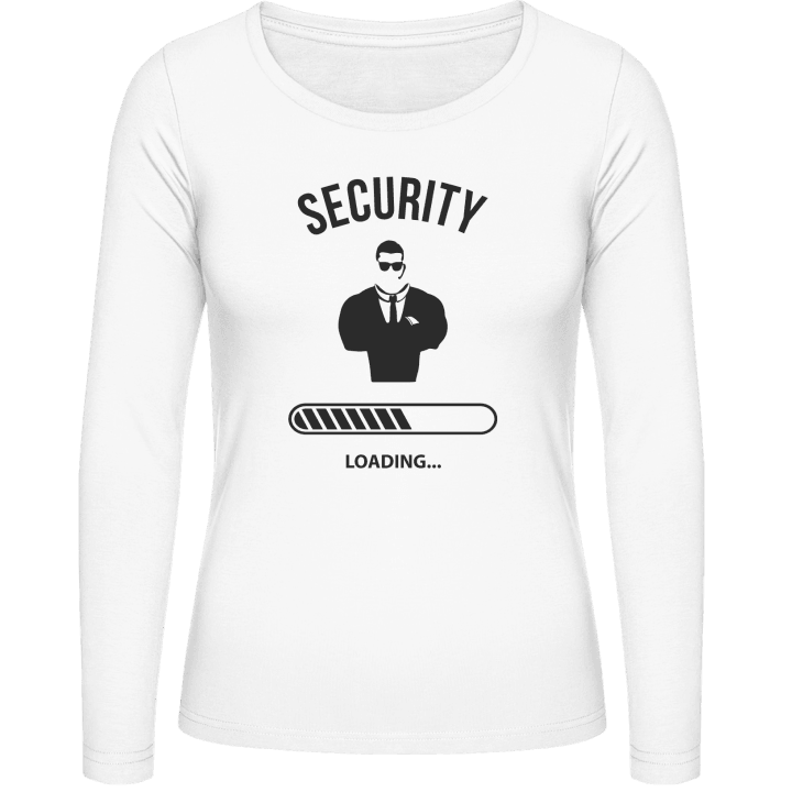 Security Loading Frauen Langarmshirt contain pic