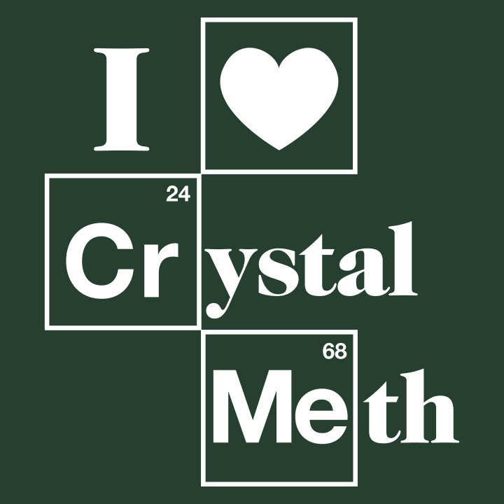 I Love Crystal Meth Stofftasche 0 image