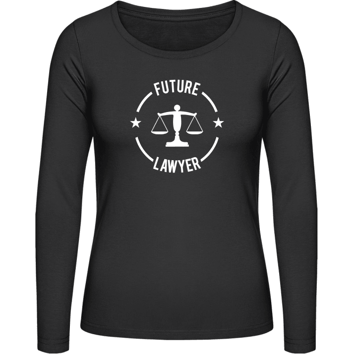 Future Lawyer Vrouwen Lange Mouw Shirt contain pic