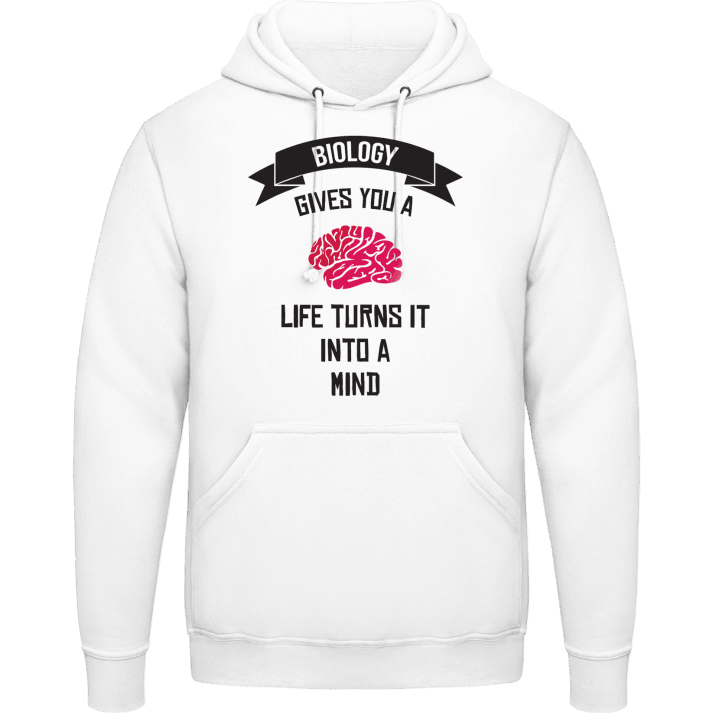 Biology Gives You A Brain Hoodie contain pic