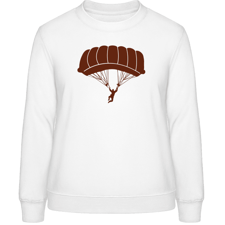 Skydiver Silhouette Vrouwen Sweatshirt contain pic