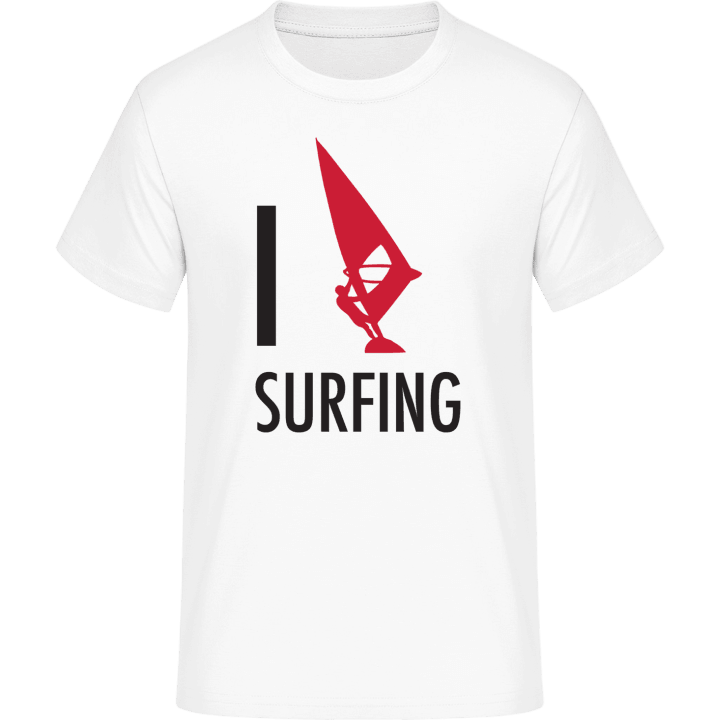 I Love Windsurfing T-Shirt contain pic