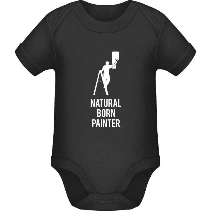 Natural Born Painter Baby Romper contain pic