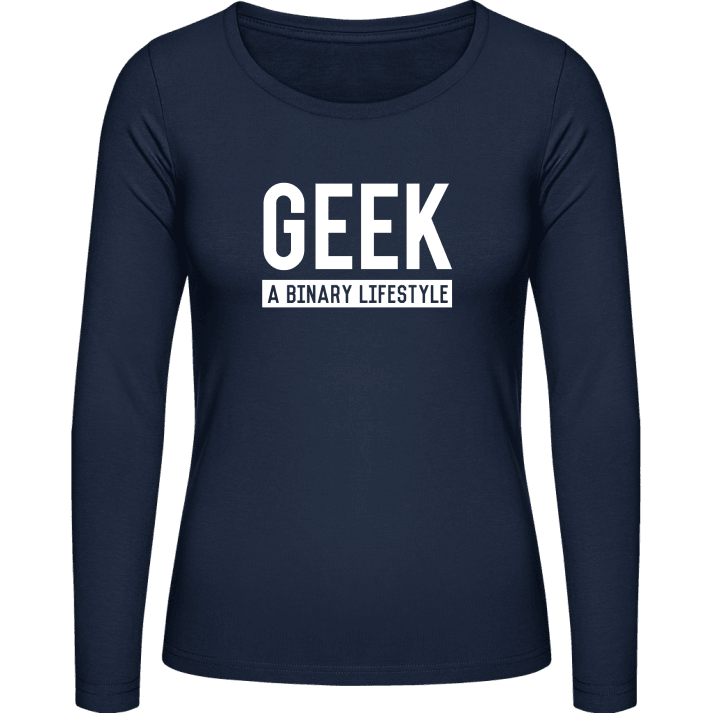 Geek A Binary Lifestyle Frauen Langarmshirt 0 image