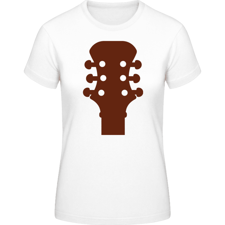 Guitar Silhouette T-skjorte for kvinner contain pic