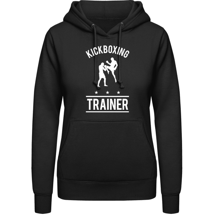 Kickboxing Trainer Vrouwen Hoodie contain pic