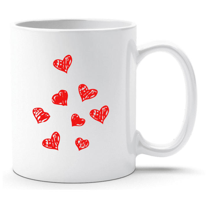 Hearts Drawing Tasse contain pic