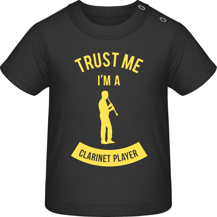 Trust Me I'm A Clarinet Player Camiseta de bebé contain pic