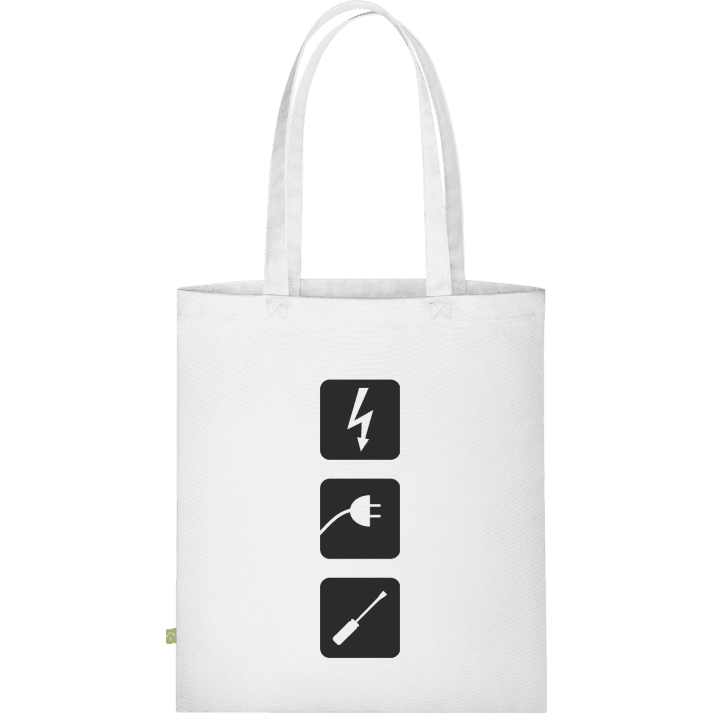 Electrician Icons Cloth Bag contain pic