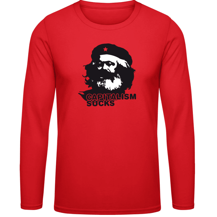 Karl Marx Long Sleeve Shirt contain pic