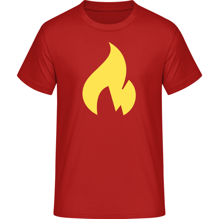 Flame T-skjorte contain pic