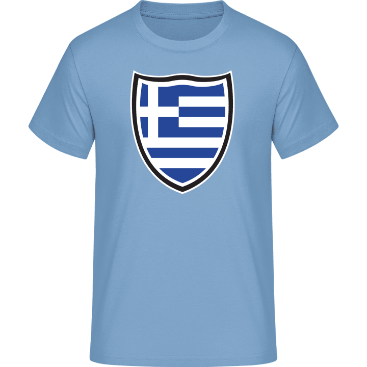 Greece Shield Flag T-Shirt contain pic