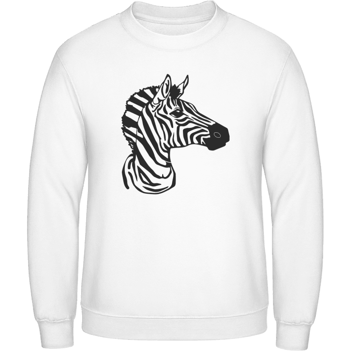 Zebra Head Sweatshirt 0 image