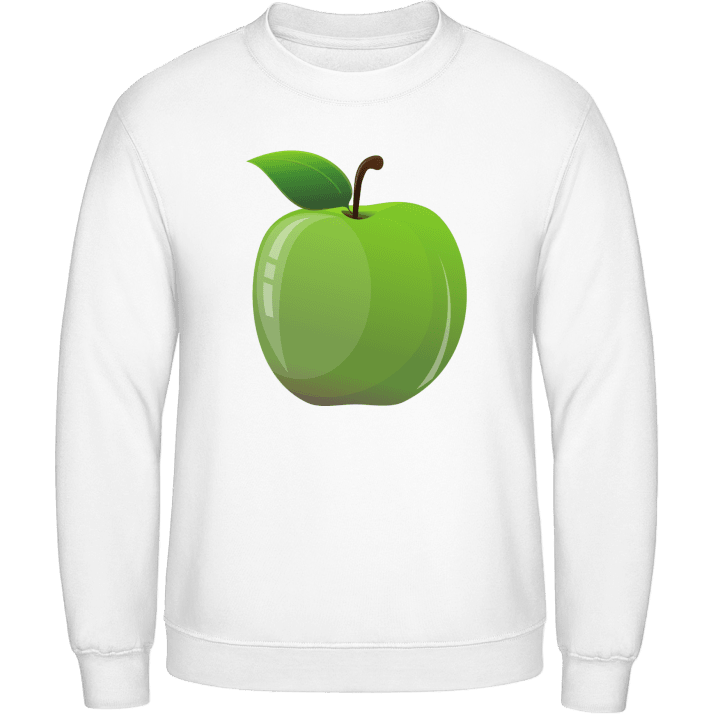 Grüner Apfel Sweatshirt contain pic