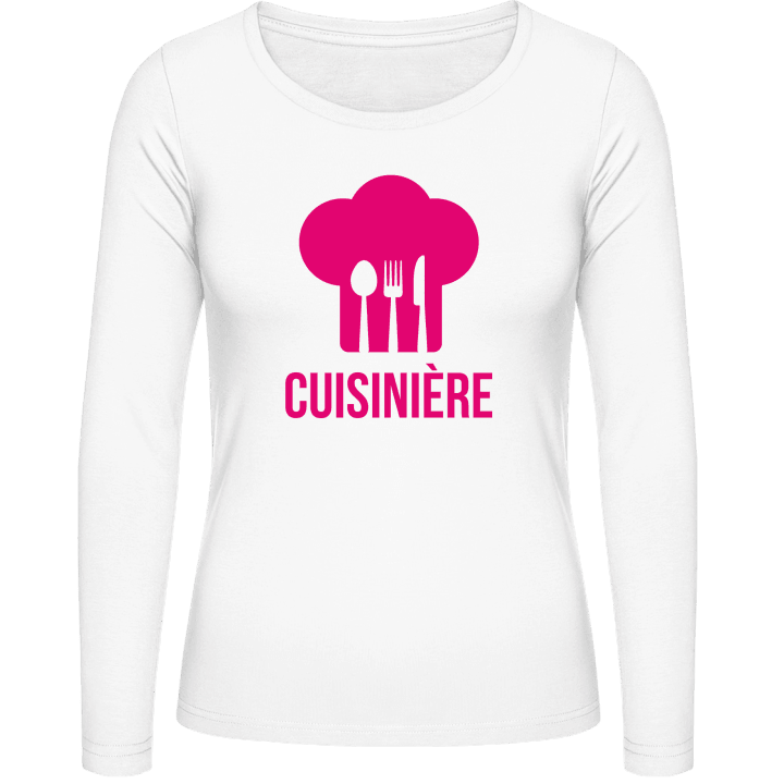 Cuisinière Kvinnor långärmad skjorta contain pic