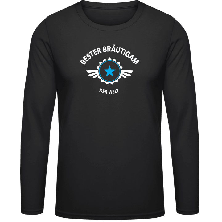 Bester Bräutigam der Welt T-shirt à manches longues contain pic