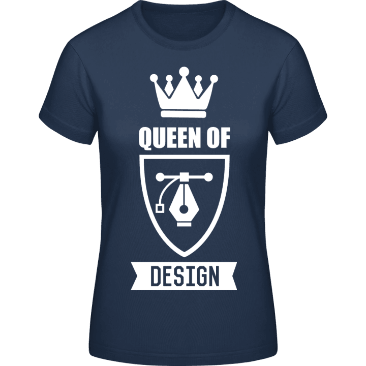 Queen Of Design T-shirt för kvinnor 0 image