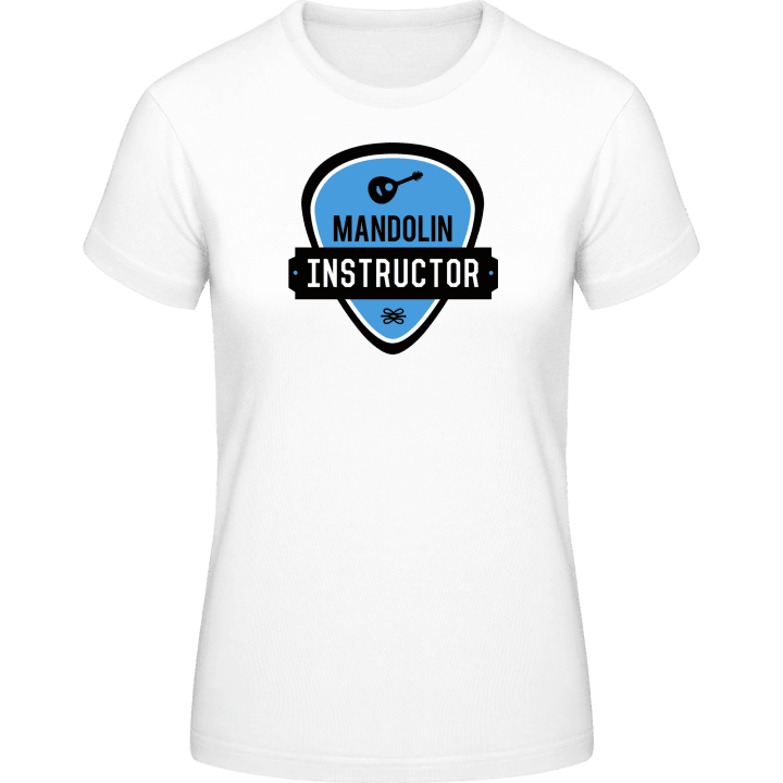 Mandolin Instructor T-shirt för kvinnor contain pic