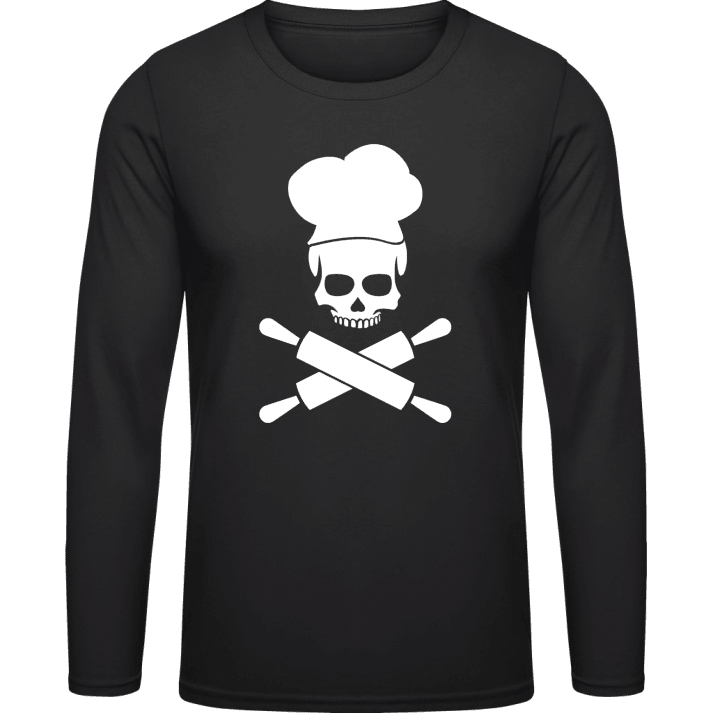 Baker Skull T-shirt à manches longues contain pic