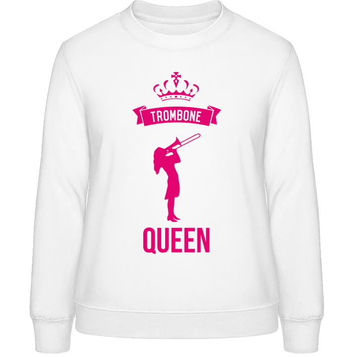 Trombone Queen Vrouwen Sweatshirt contain pic