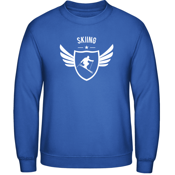 Skiing Winged Sweatshirt 0 image