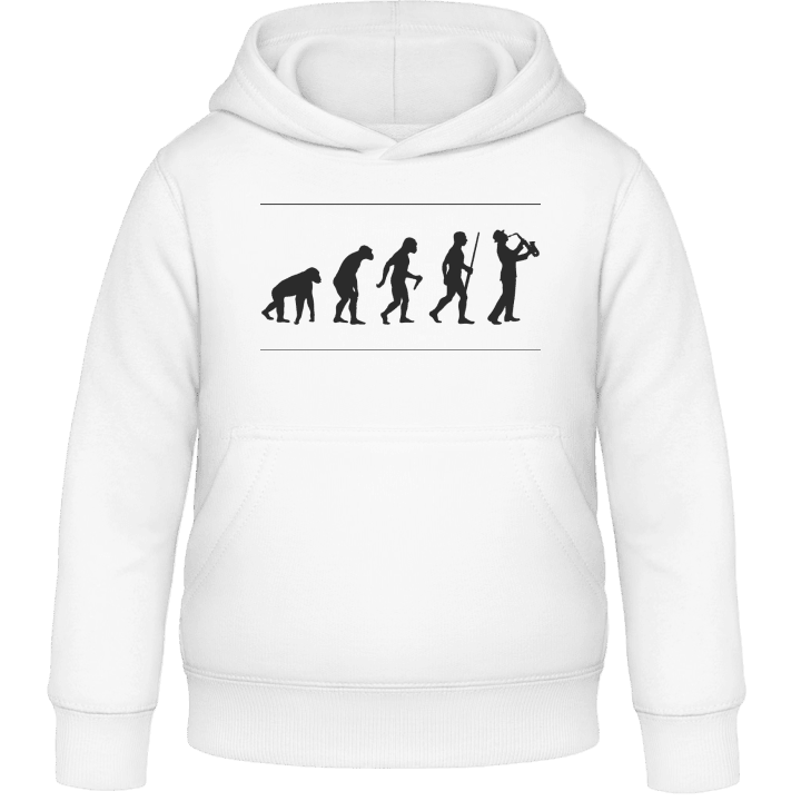 Saxophone Evolution Kids Hoodie contain pic