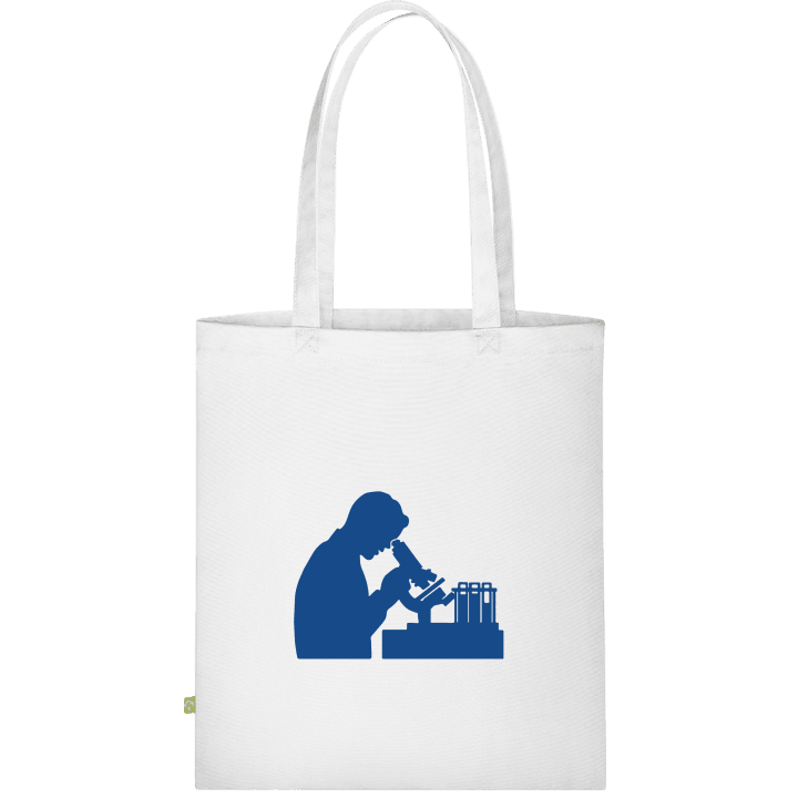 Chemist Silhouette Stofftasche contain pic