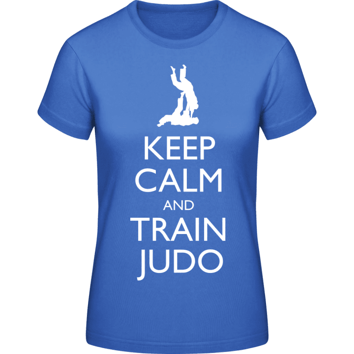 Keep Calm And Train Jodo Frauen T-Shirt contain pic