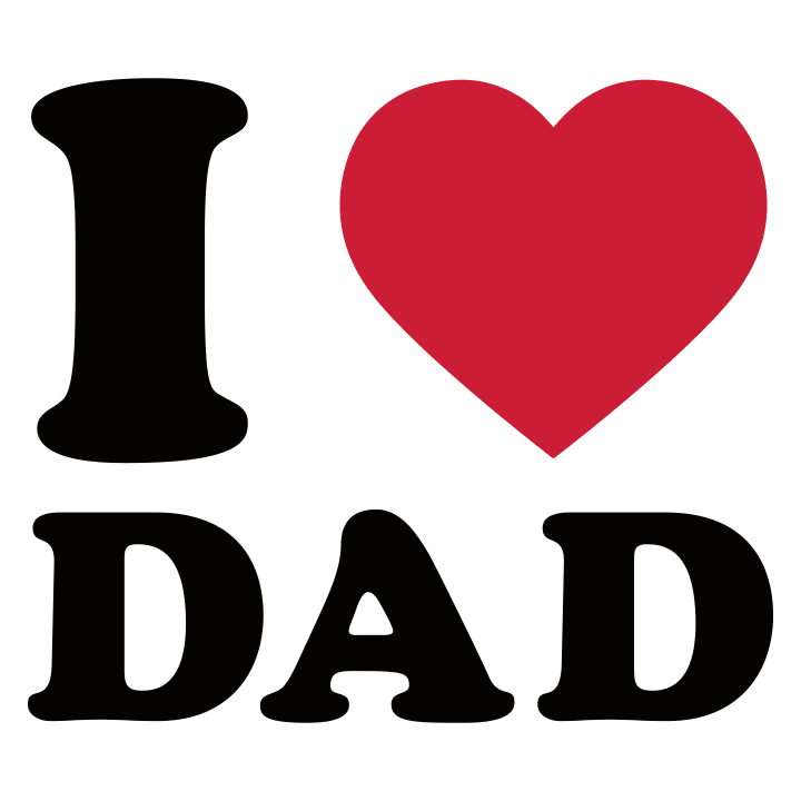 I Love Dad Kinder T-Shirt 0 image