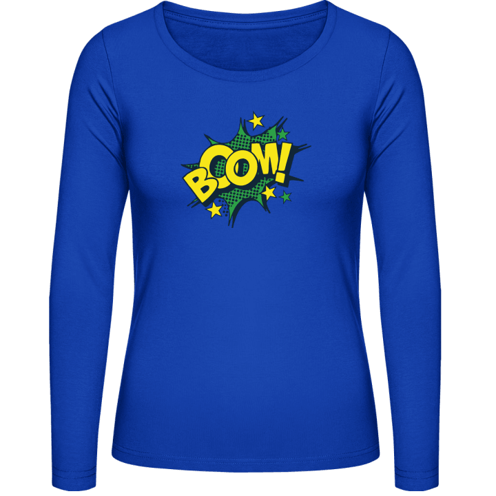 Boom Comic Style Women long Sleeve Shirt 0 image