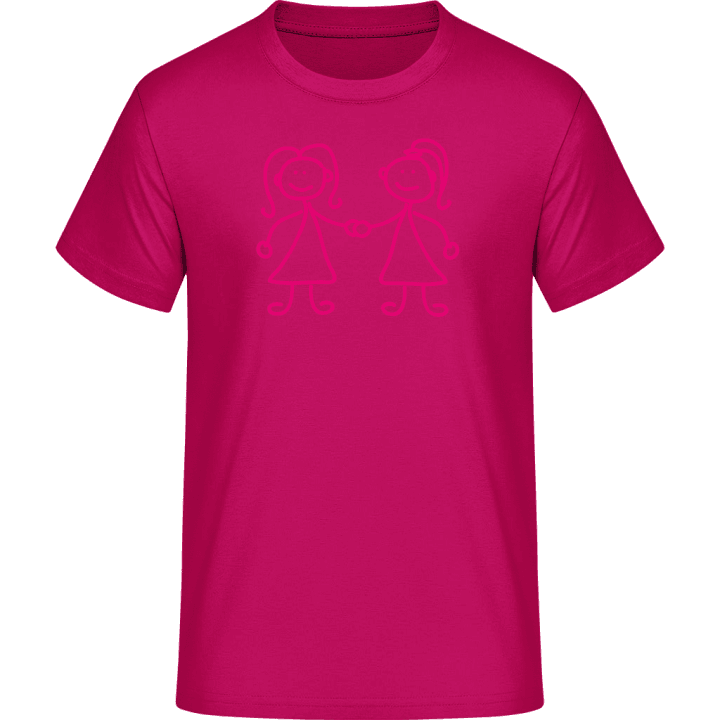Sisters Girlfriends Holding Hands T-Shirt 0 image