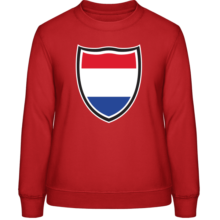 Netherlands Shield Flag Felpa donna contain pic