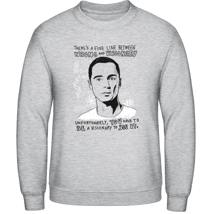Sheldon Wrong And Visionary Sweatshirt 0 image