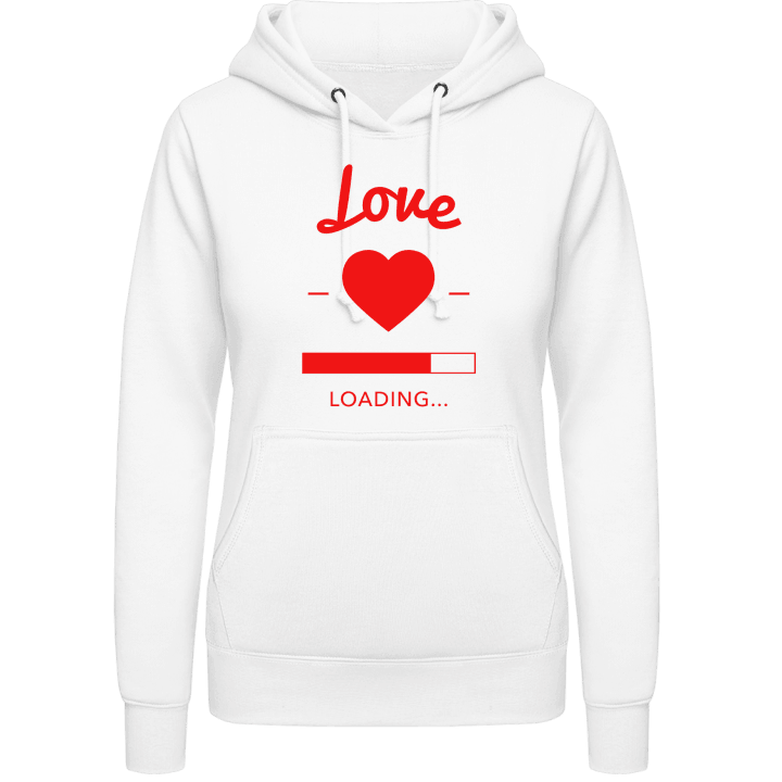 Love loading progress Vrouwen Hoodie contain pic