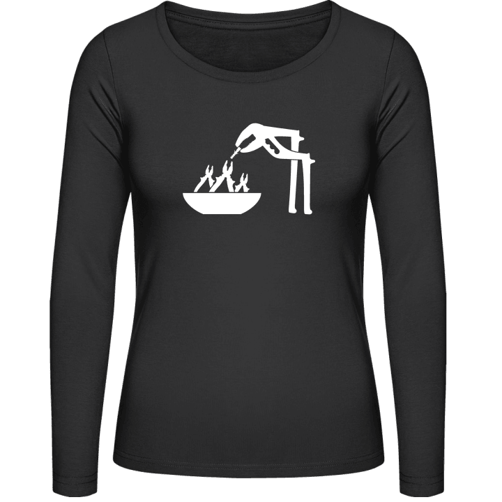 Hungry Pliers Langermet skjorte for kvinner 0 image