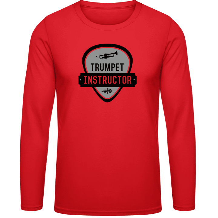 Trumpet Instructor Long Sleeve Shirt contain pic
