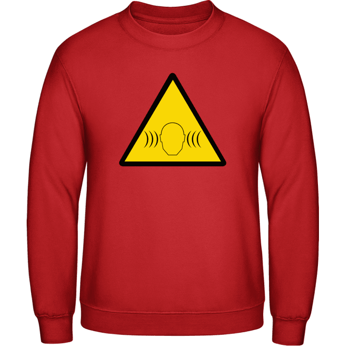Caution Loudness Volume Sweatshirt contain pic