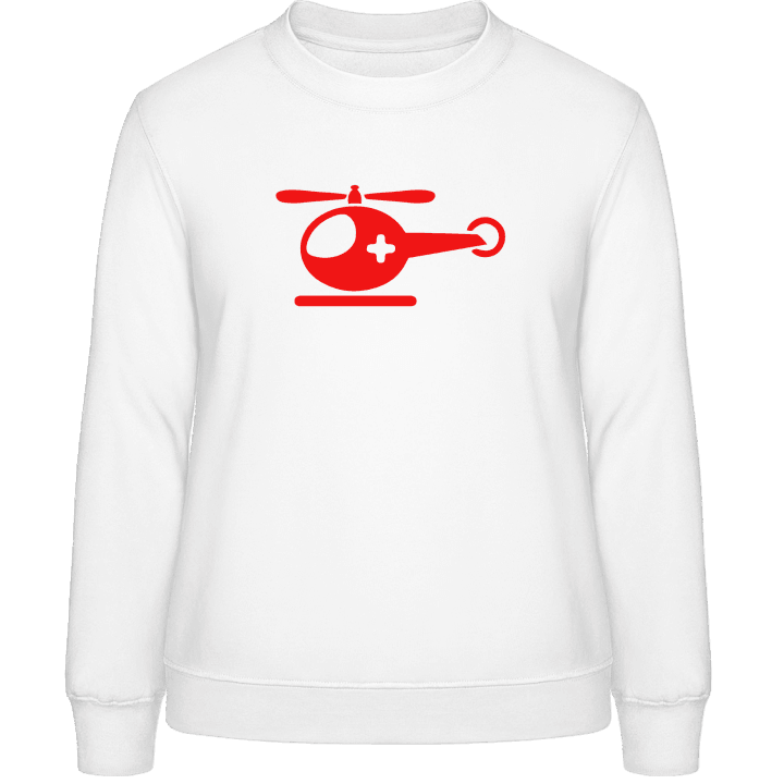 Helicopter Ambulance Sweatshirt för kvinnor 0 image