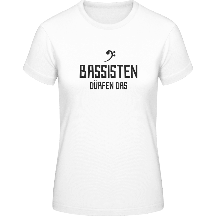 Bassisten dürfen das T-shirt pour femme contain pic