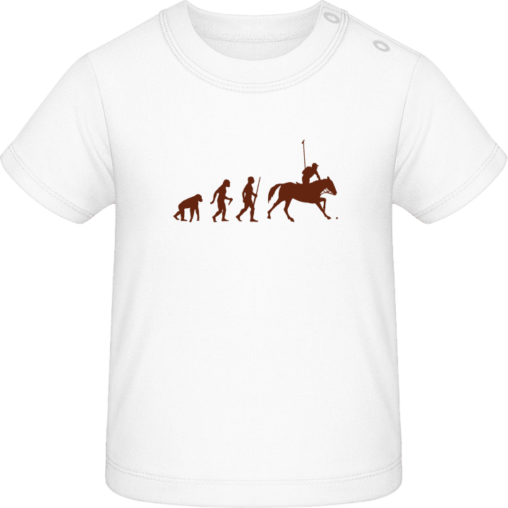 Polo Player Evolution Camiseta de bebé contain pic