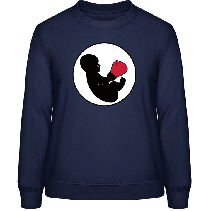 Boxer Baby Frauen Sweatshirt 0 image