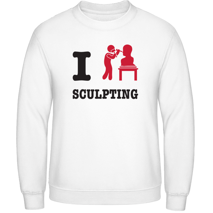 I Love Sculpting Sweatshirt contain pic