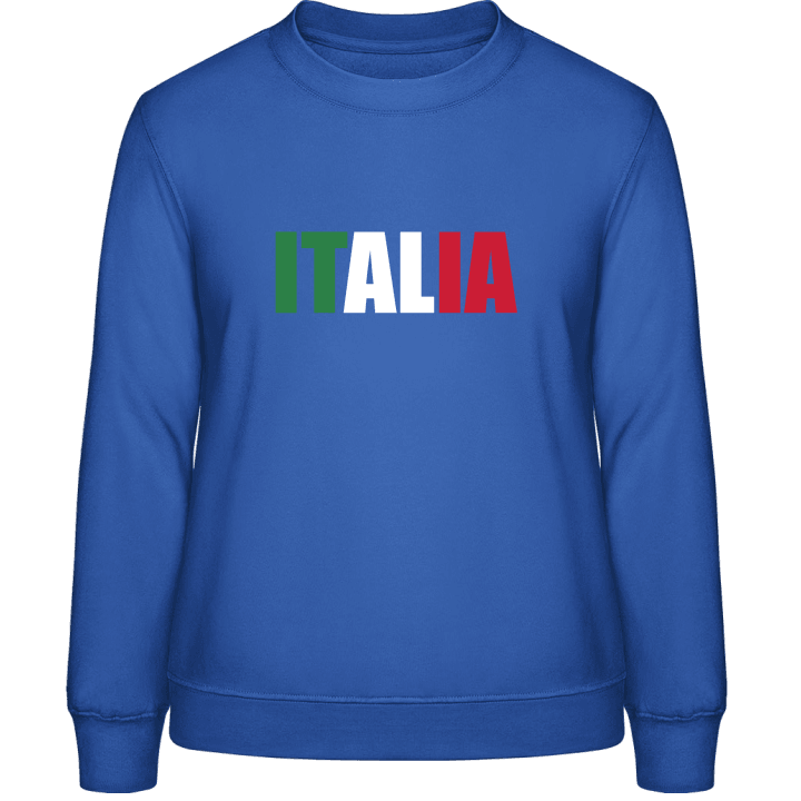 Italia Logo Felpa donna contain pic