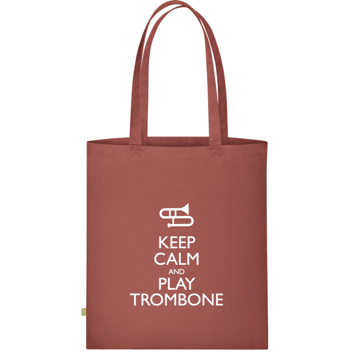 Keep Calm And Play Trombone Bolsa de tela contain pic