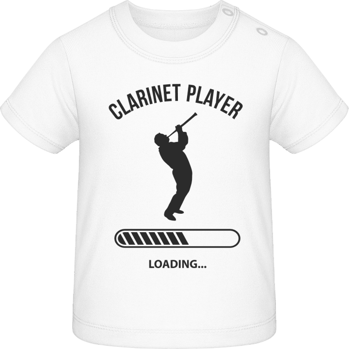 Clarinet Player Loading Camiseta de bebé contain pic