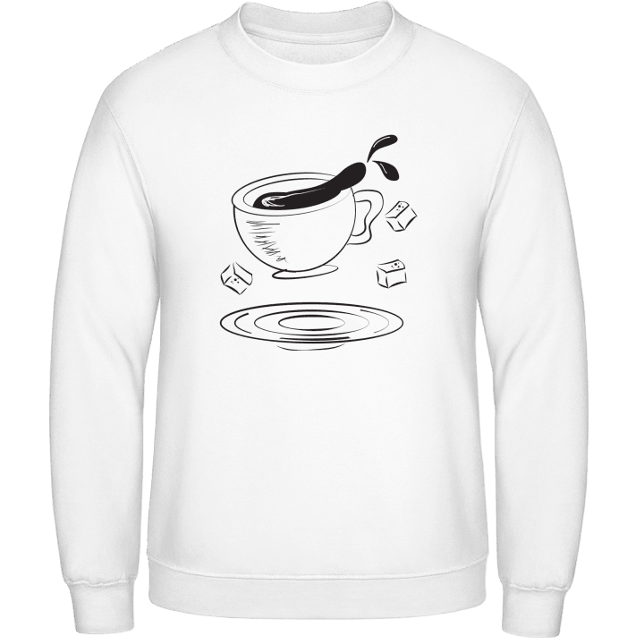 Coffee Illustration Sweatshirt contain pic