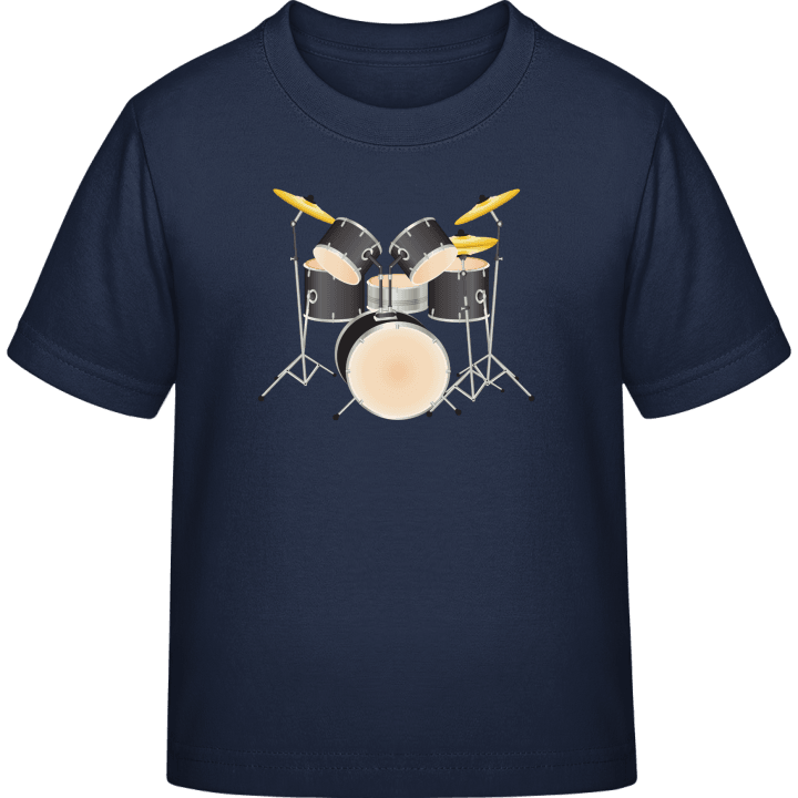 Drums Illustration T-shirt för barn contain pic