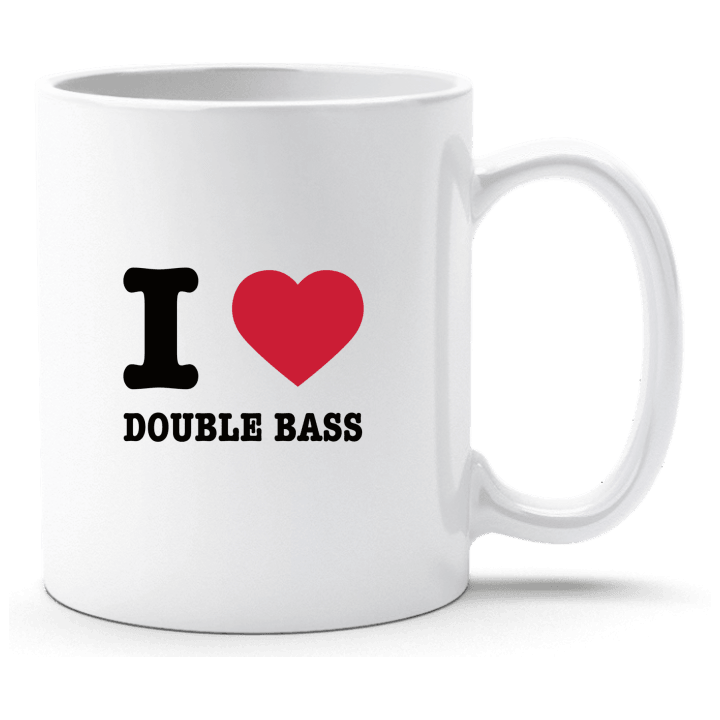 I Heart Double Bass Beker 0 image