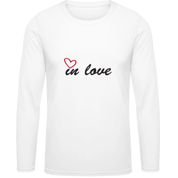 In Love Logo Langermet skjorte contain pic