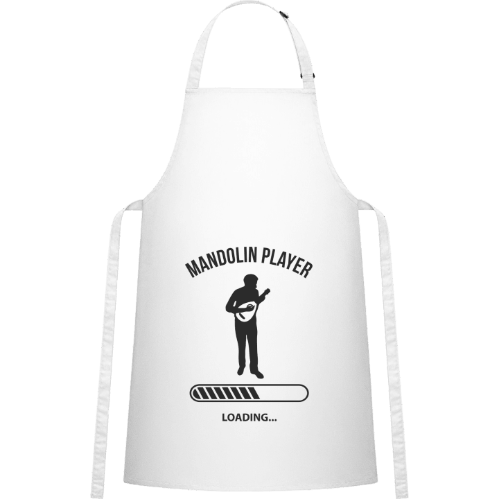 Mandolin Player Loading Delantal de cocina contain pic